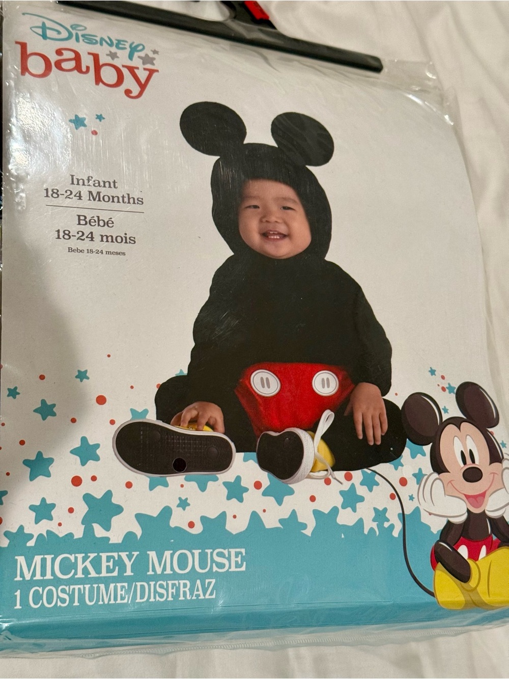 NWT Disney Mickey Mouse toddler baby Costume 18-24 months